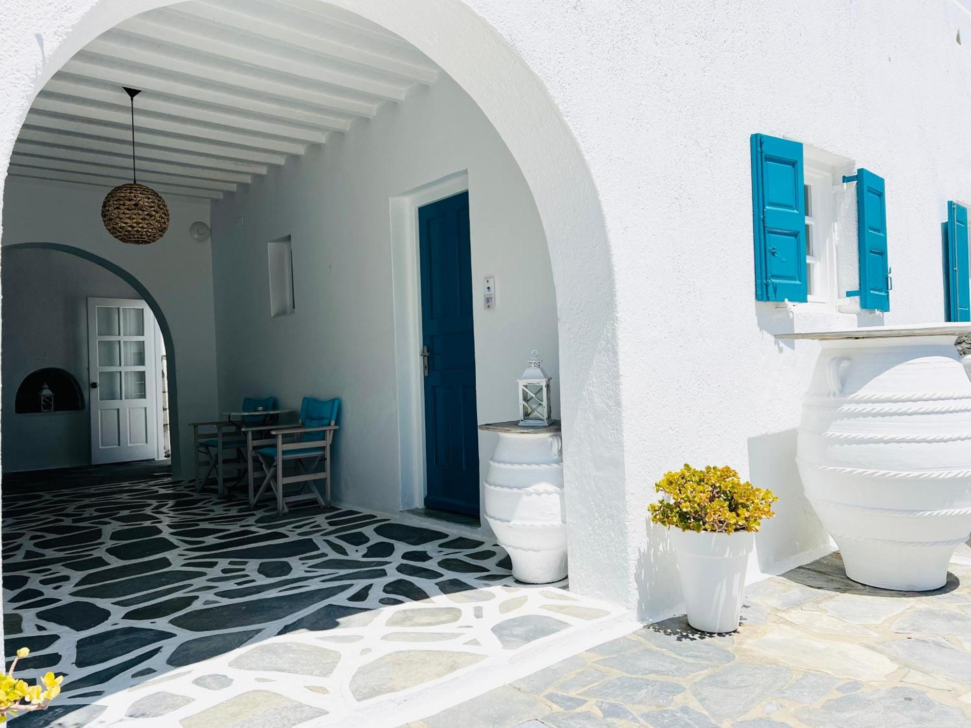 Cyclades Blue Aparthotel Ornos  Exterior foto